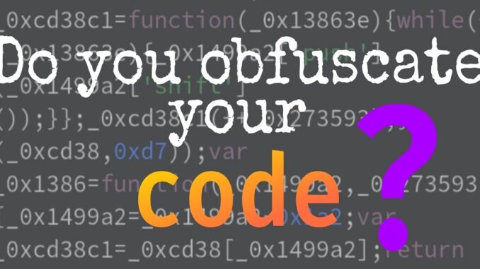 Code Obfuscation