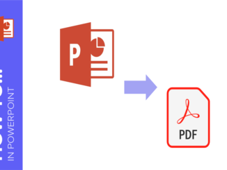 PPT into PDF
