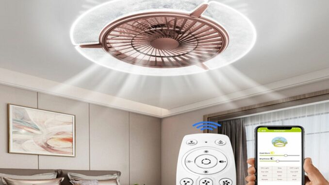 Remote-controlled Ceiling Fans